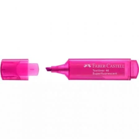 Faber Castell Textliner 46 Marcadores Fluorescentes Rosa (10 unidades) inevitable